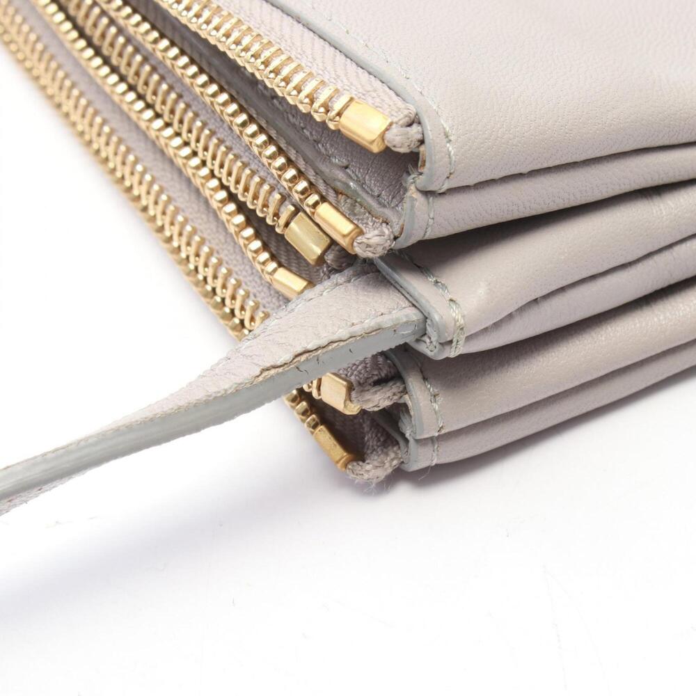 Celine Trio Small Shoulder Bag/Handbag, Leather, Women's, Gray - Picture 5 of 8
